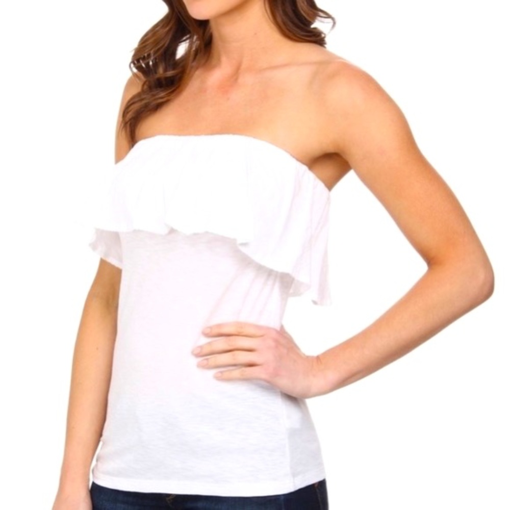 Lilly Pulitzer Wiley Tube Top- White